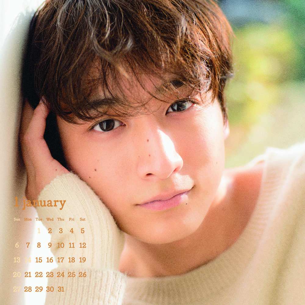 YUTA KOSEKI 2019 CALENDAR – れもんらいふ